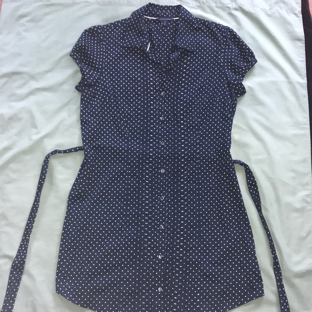 ❄️Navy Blue Tommy Hilfiger Shirtdress❄️
